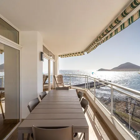 Grand De Standing Avec Vue Sur à Medano, Tenerife Sud Apartamento